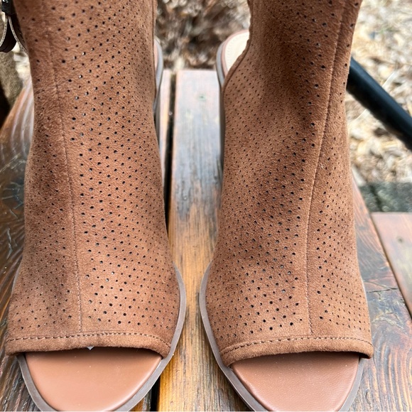 SAM EDELMAN KAMMIE-2 BROWN BOOTIES SIZE 7  NEW - Picture 12 of 13